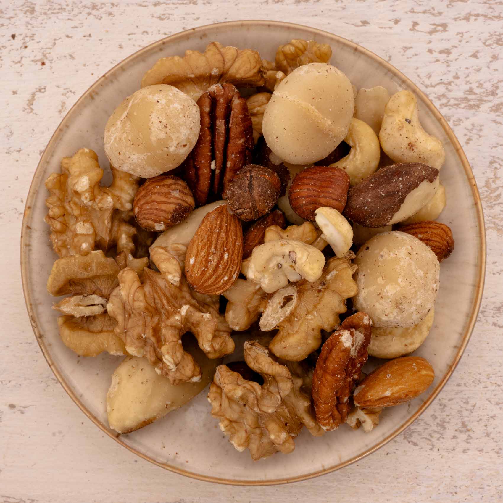 Nußmischung ohne Schale – Papageienfutter