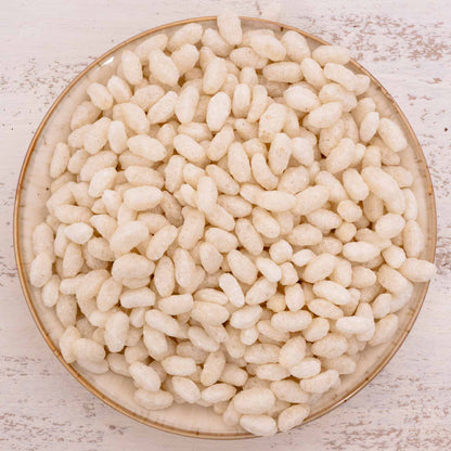 Reis gepufft – Papageienfutter