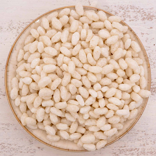 Reis gepufft – Papageienfutter