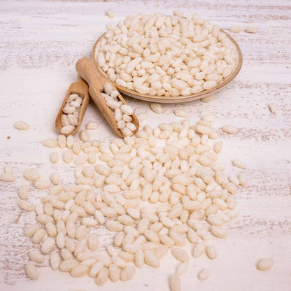 Reis gepufft – Papageienfutter