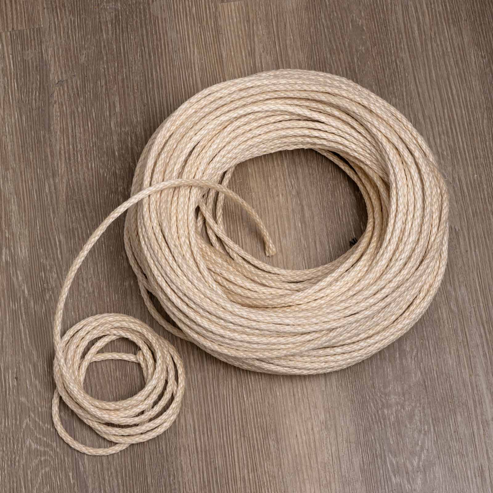 Sisalseil 8 mm natur – Meterware zum Basteln