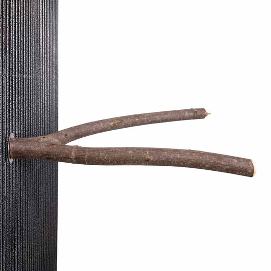 Naturholz Sitzstange für Großsittiche und kleine Papageien verzweigt