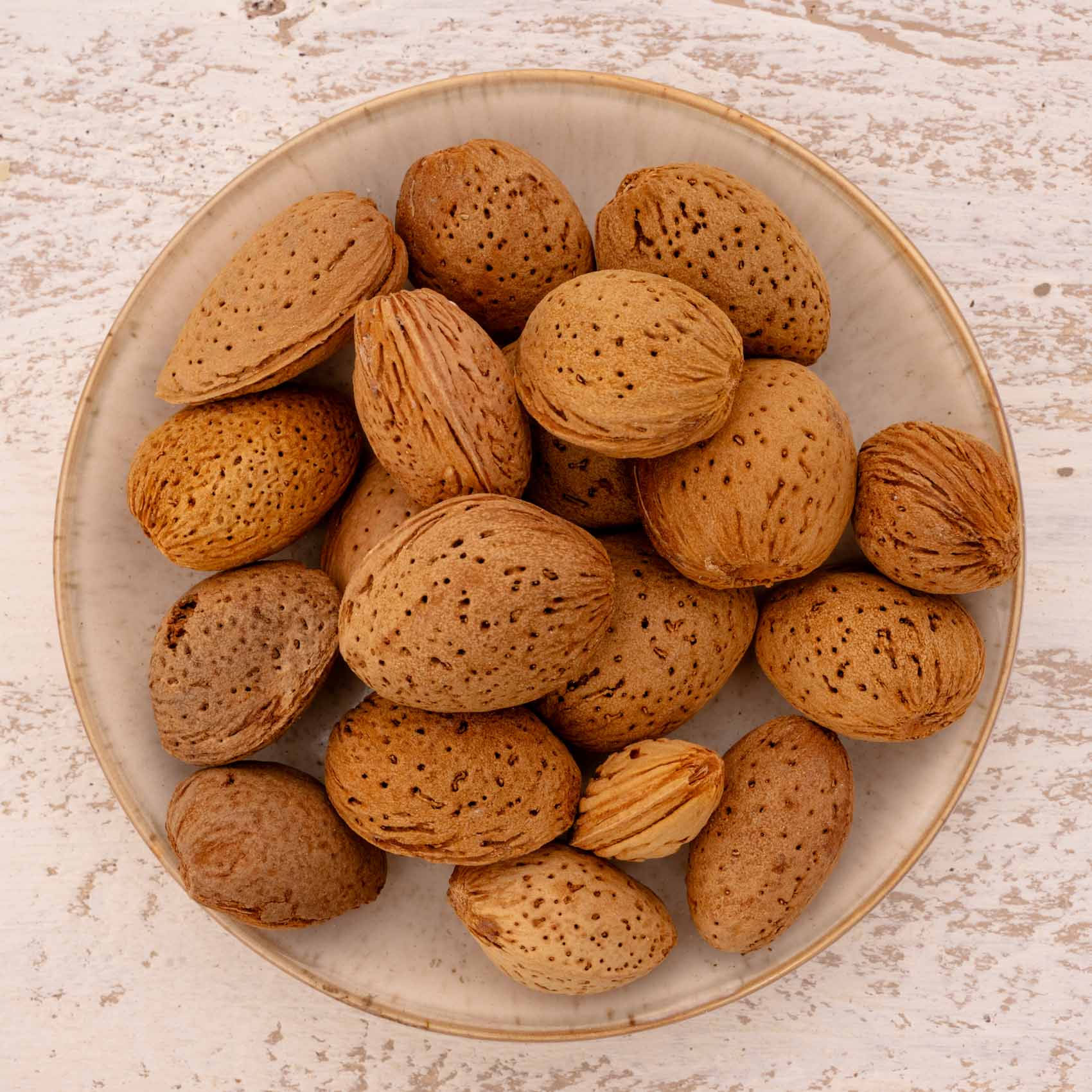 Süßmandeln mit weicher Schale