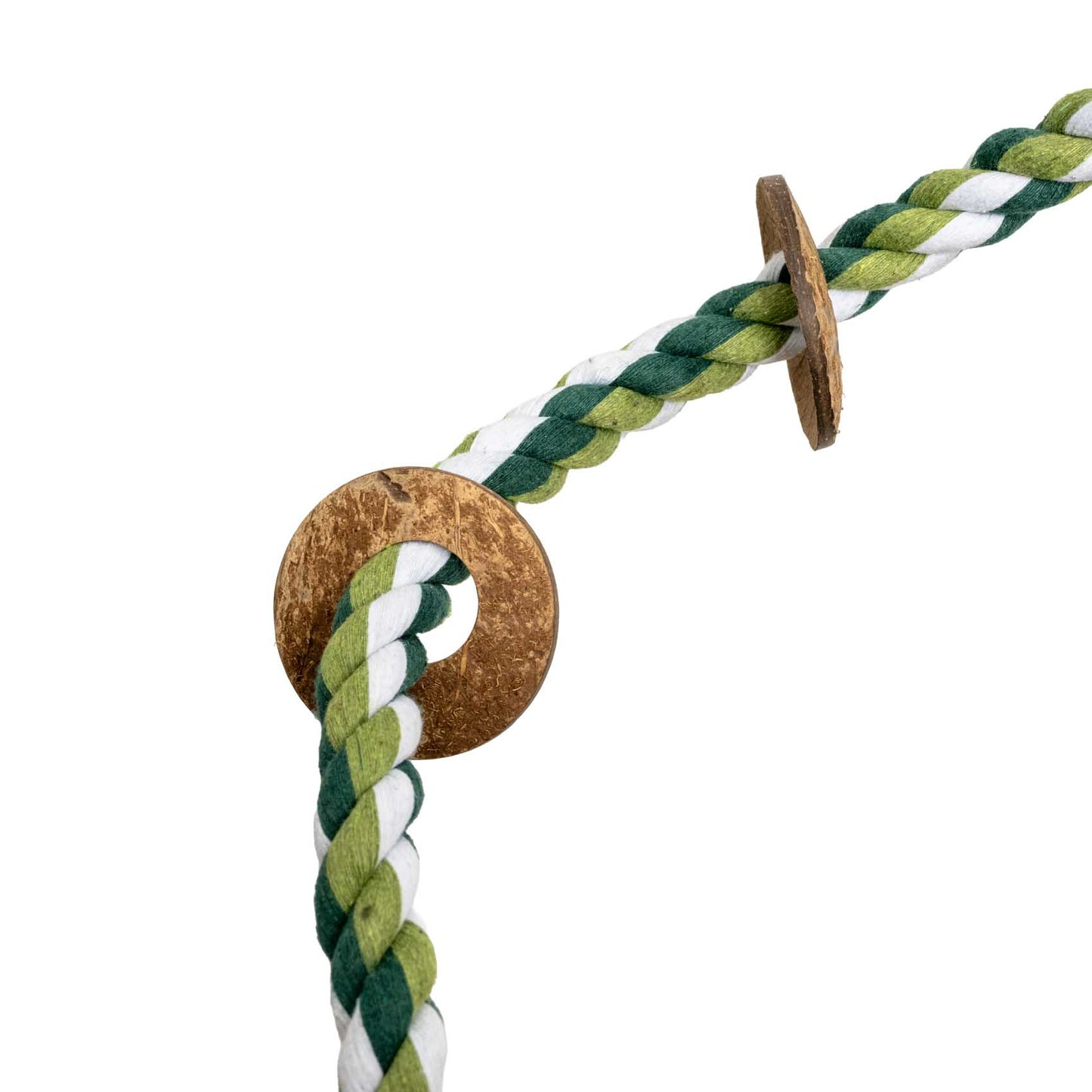 Tau-Sitzspirale – Papageienspielzeug