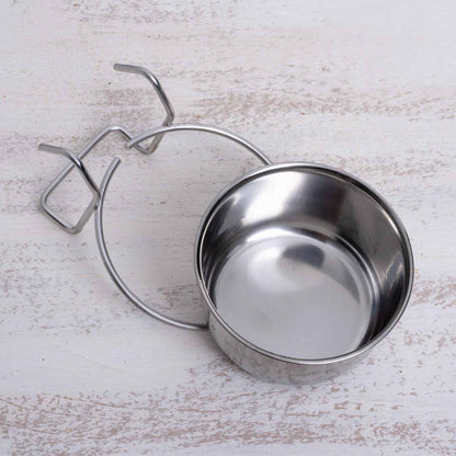 Edelstahlnapf zum Einhängen