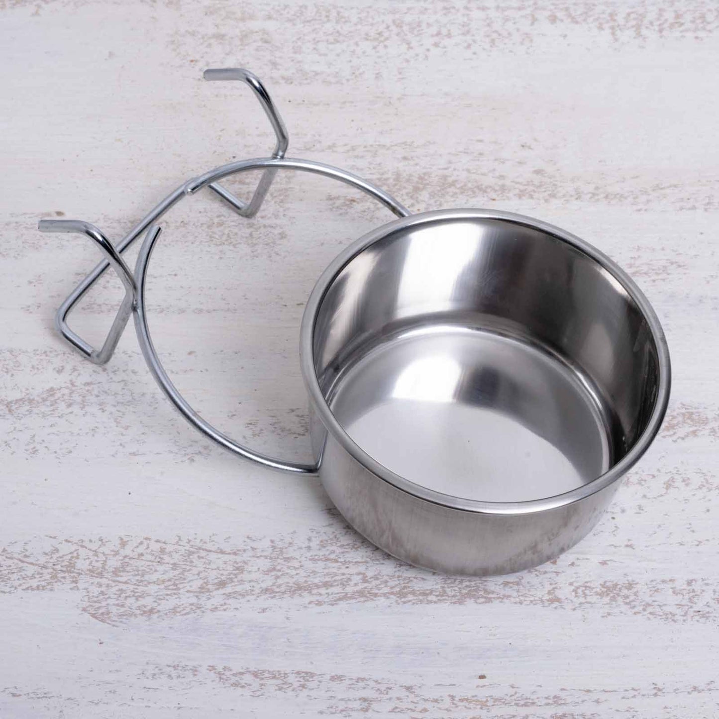 Edelstahlnapf zum Einhängen