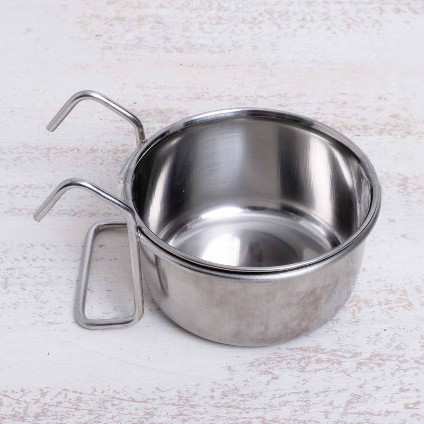 Edelstahlnapf zum Einhängen