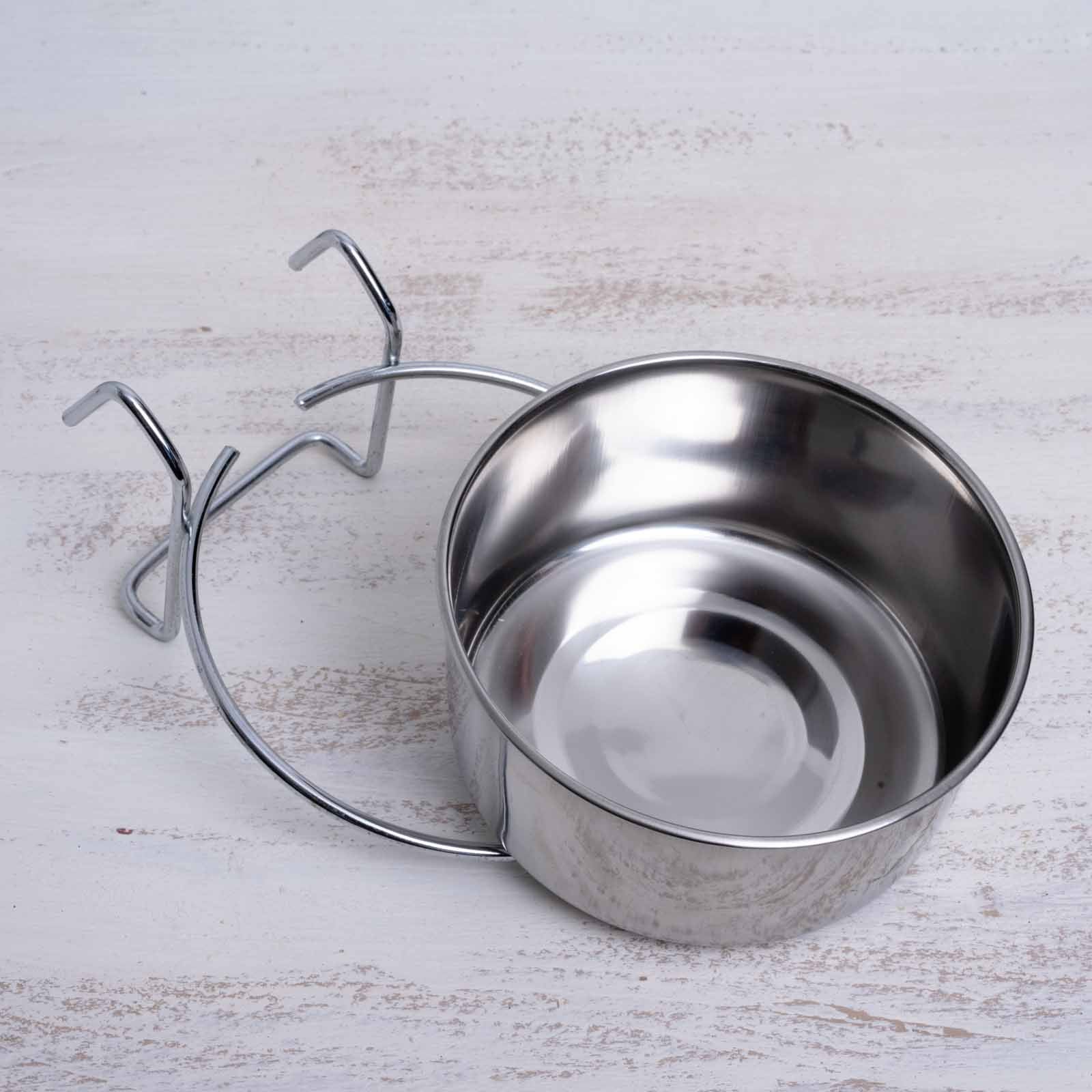 Edelstahlnapf zum Einhängen