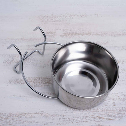 Edelstahlnapf zum Einhängen