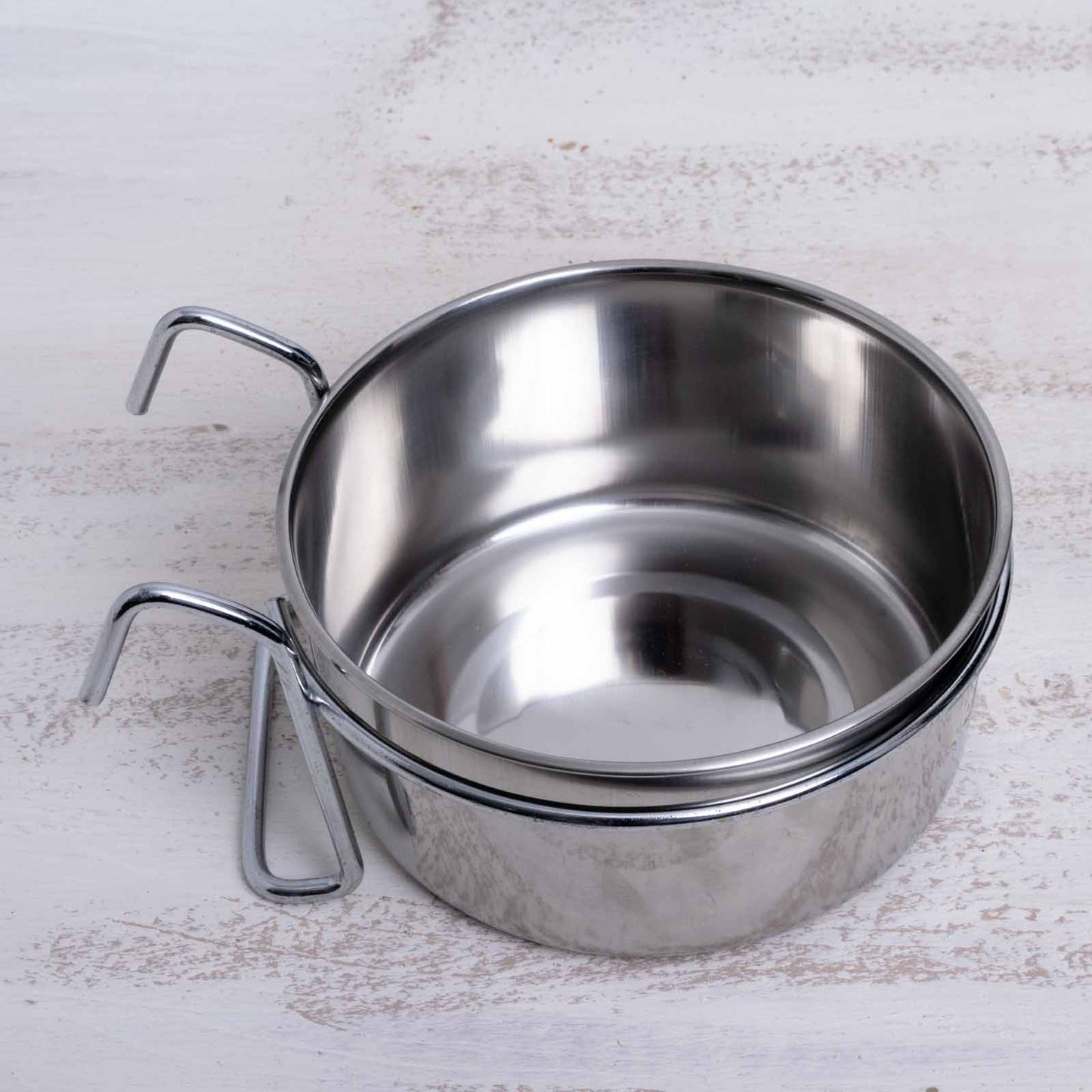 Edelstahlnapf zum Einhängen