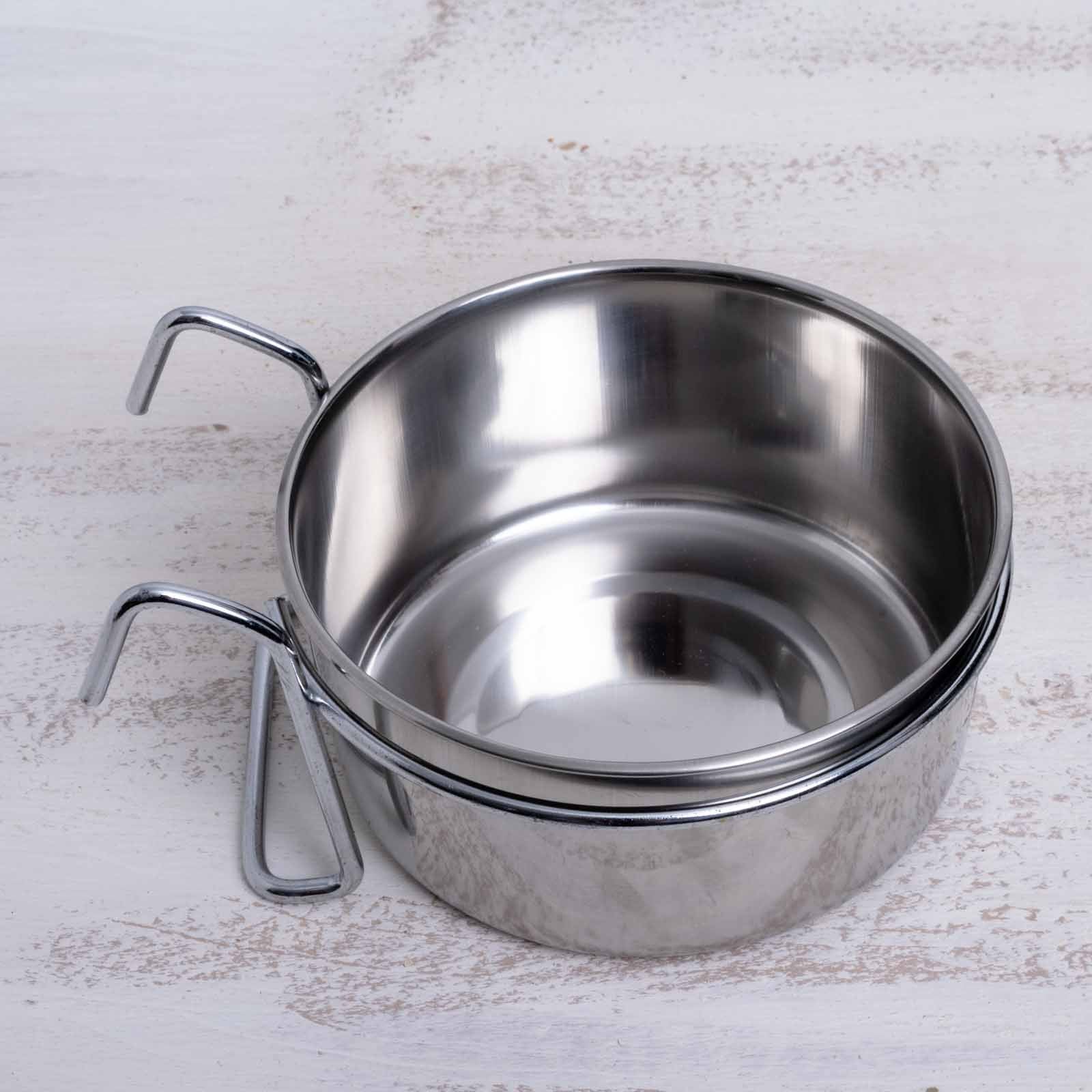 Edelstahlnapf zum Einhängen