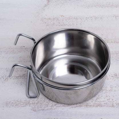 Edelstahlnapf zum Einhängen