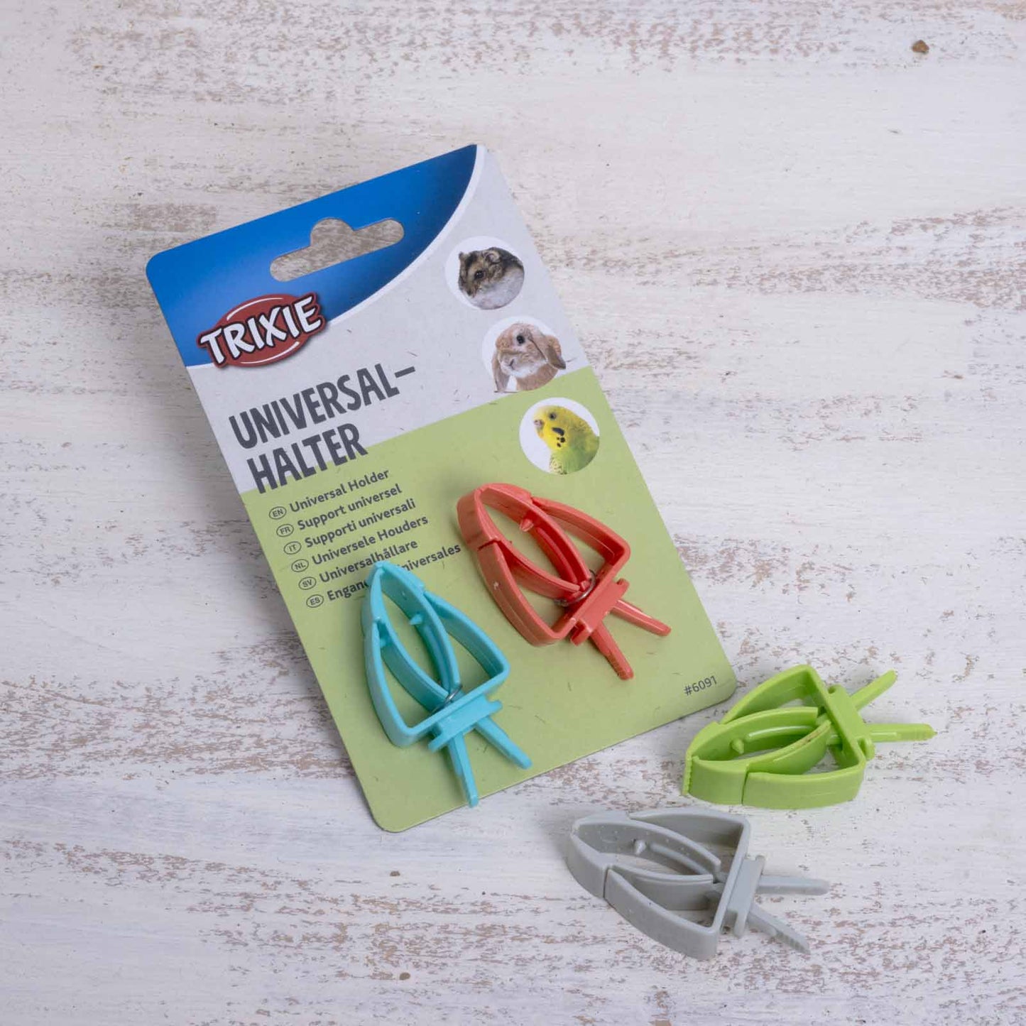 Hirseklammern aus Kunststoff – 2er-Set