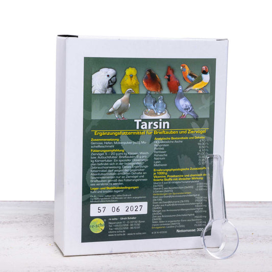 Tarsin – Ergänzungsfuttermittel für Brieftauben und Ziervögel