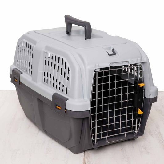 Transportbox grau – sichere Transportlösung für Vögel und Kleintiere