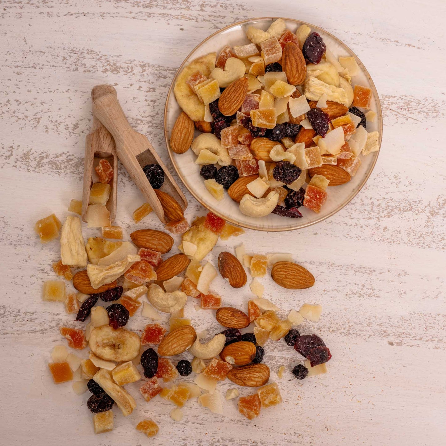 Tropical Frucht Nuss Mix – Papageienfutter-Zusatzfuttermittel