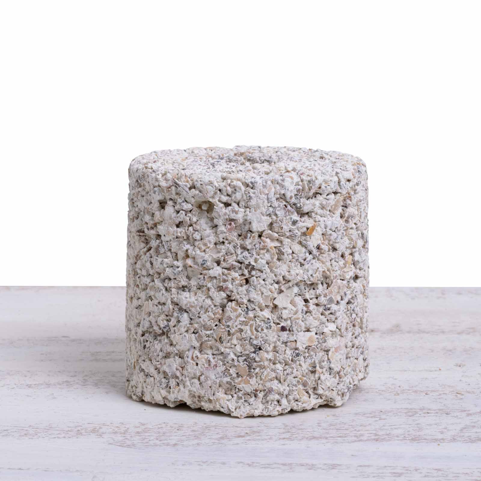 Witte Molen Mineralblock groß/grob für Papageien