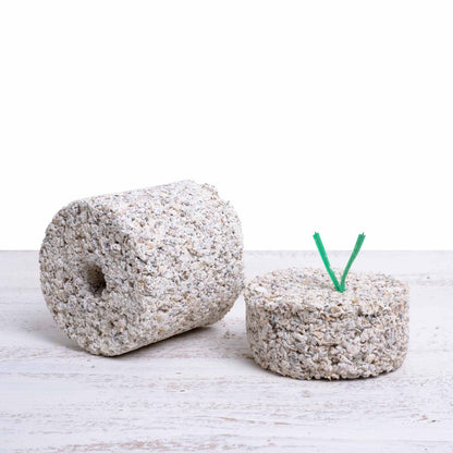 Witte Molen Mineralblock groß/grob für Papageien