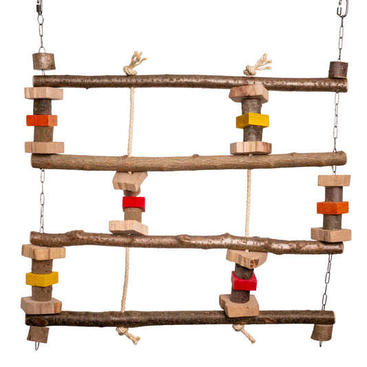 Quadrangle L Klettergerüst – Papageienspielzeug