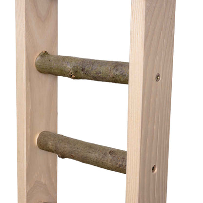 Holzleiter rustikal 70cm