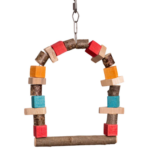 Bogenschaukel für Sittiche – Papageienspielzeug