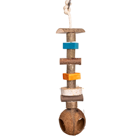 Sisal-Coco-House - Papageienspielzeug