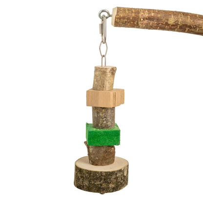 Großes Klettergerüst – für Papageien