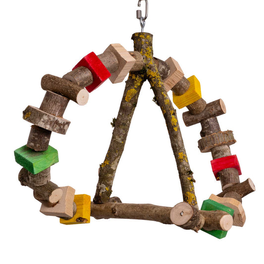 Papageien-Schaukel „Welle“ – Papageienspielzeug