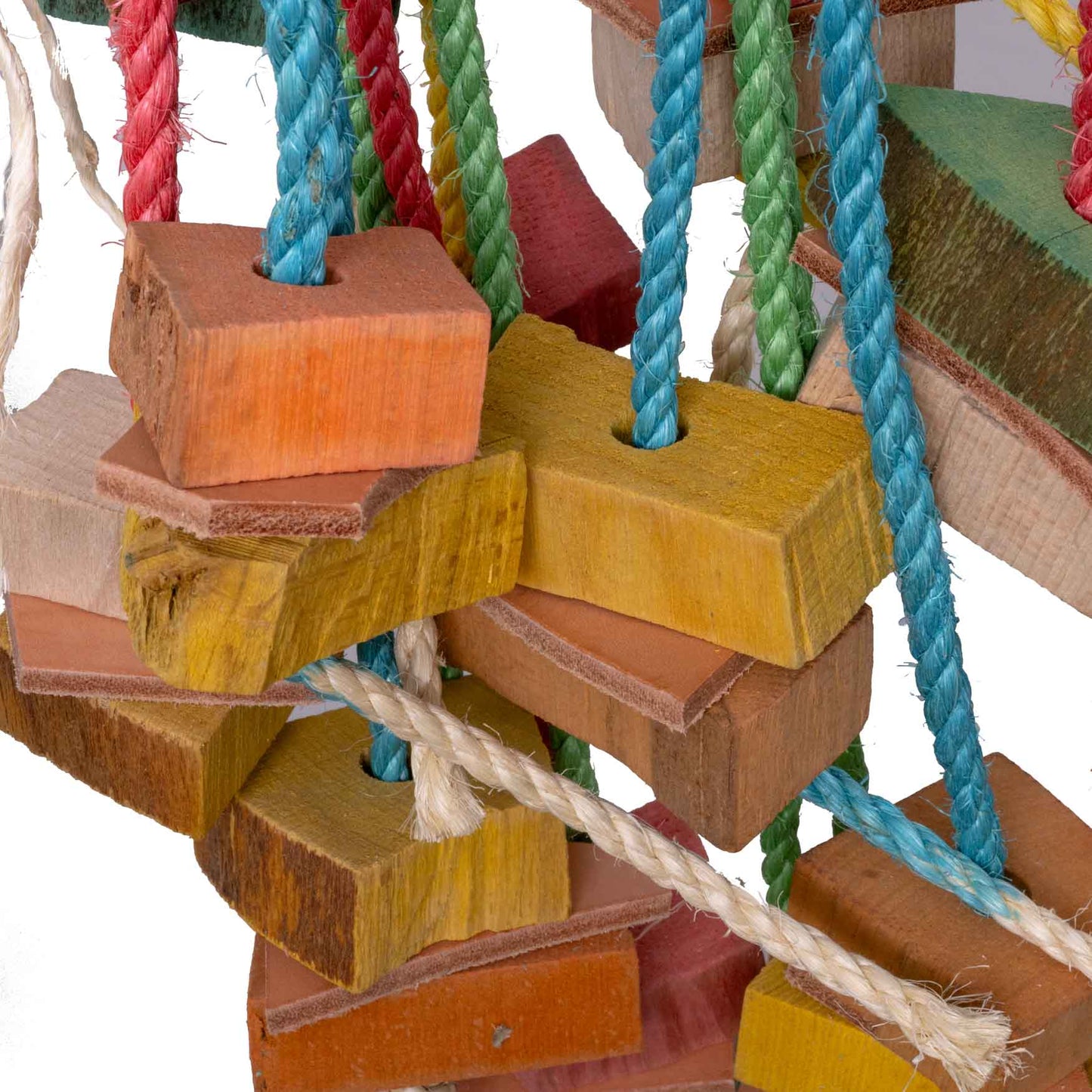 Wirbel mit Sisal – für Sittiche & kleine Papageien