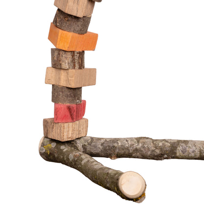 Große Ypsilon-Schaukel – Papageienspielzeug