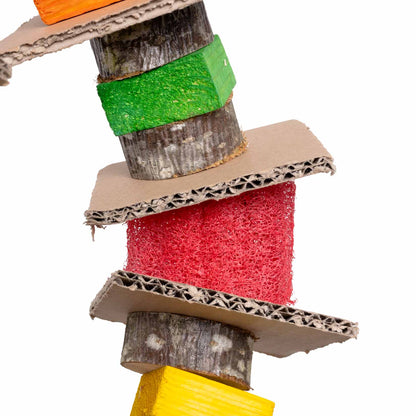 Schredder-Ring – Papageienspielzeug *NEU*