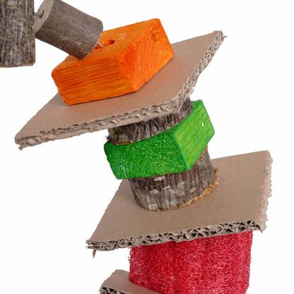 Schredder-Ring – Papageienspielzeug *NEU*