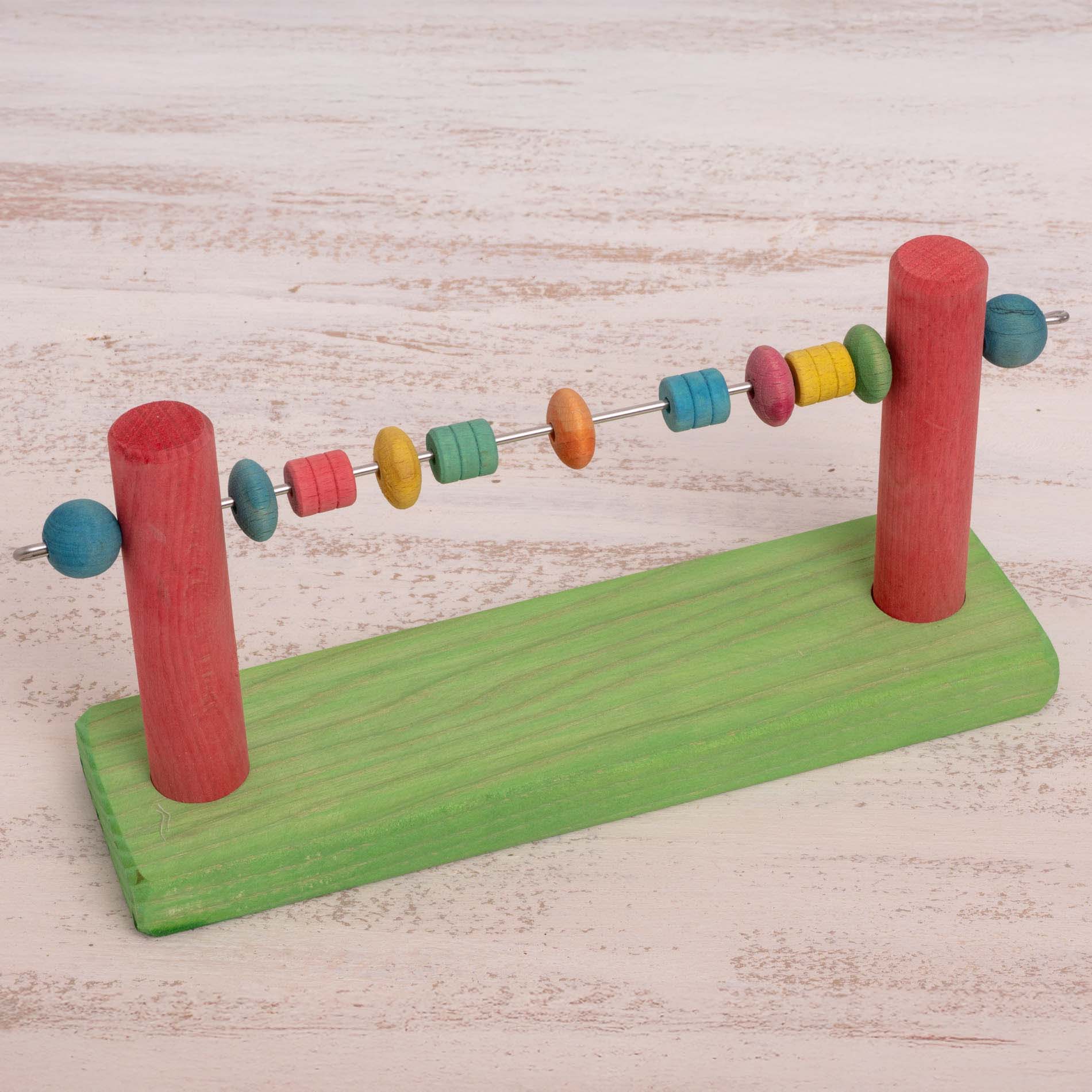 Abakus Rechenschieber – Spielzeug für Sittiche und kleine Papageien