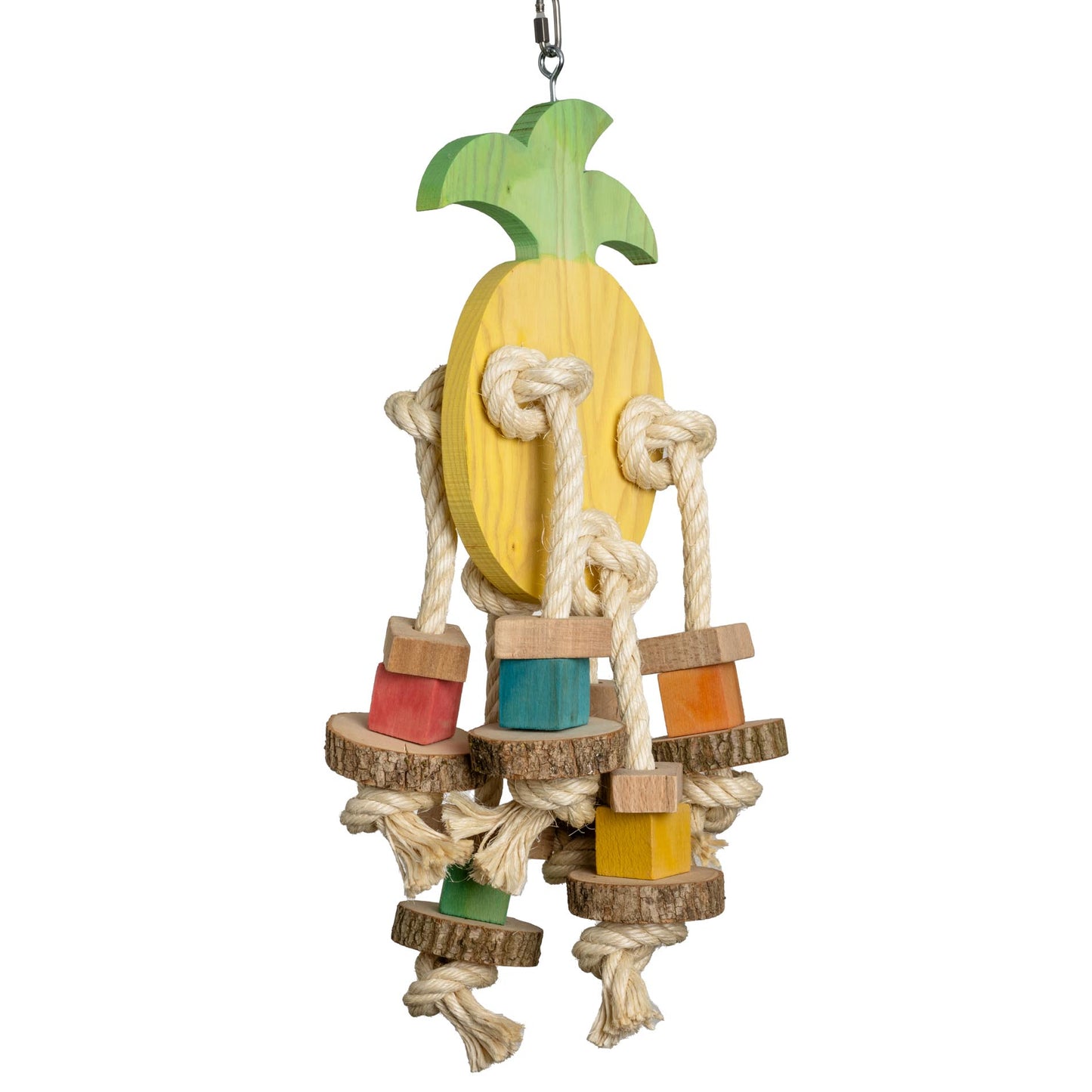 Knabber-Ananas (groß) – extraviel Knabberspaß für Papageien