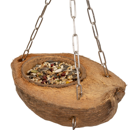 MG1663  -  Futterschale für Sittiche und Papageien aus Kokos