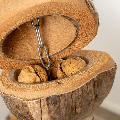 Kette und Futterversteck – Papageienspielzeug