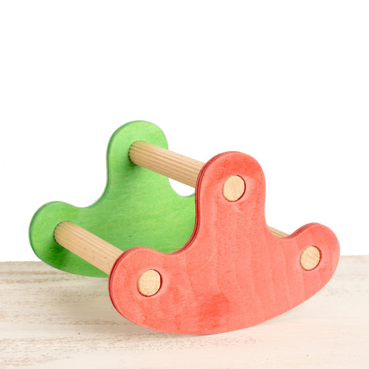 Bunte Schaukel-Wippe – Spiel- und Sitzspaß für kleine Vögel – Sittichspielzeug