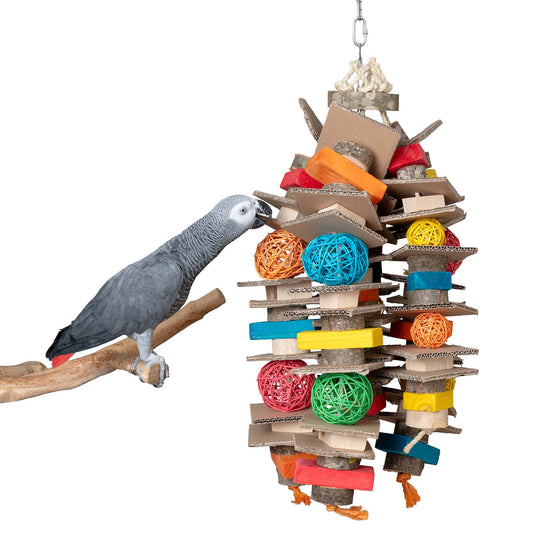 Jumbo-Pappe – Spielzeug für Papageien