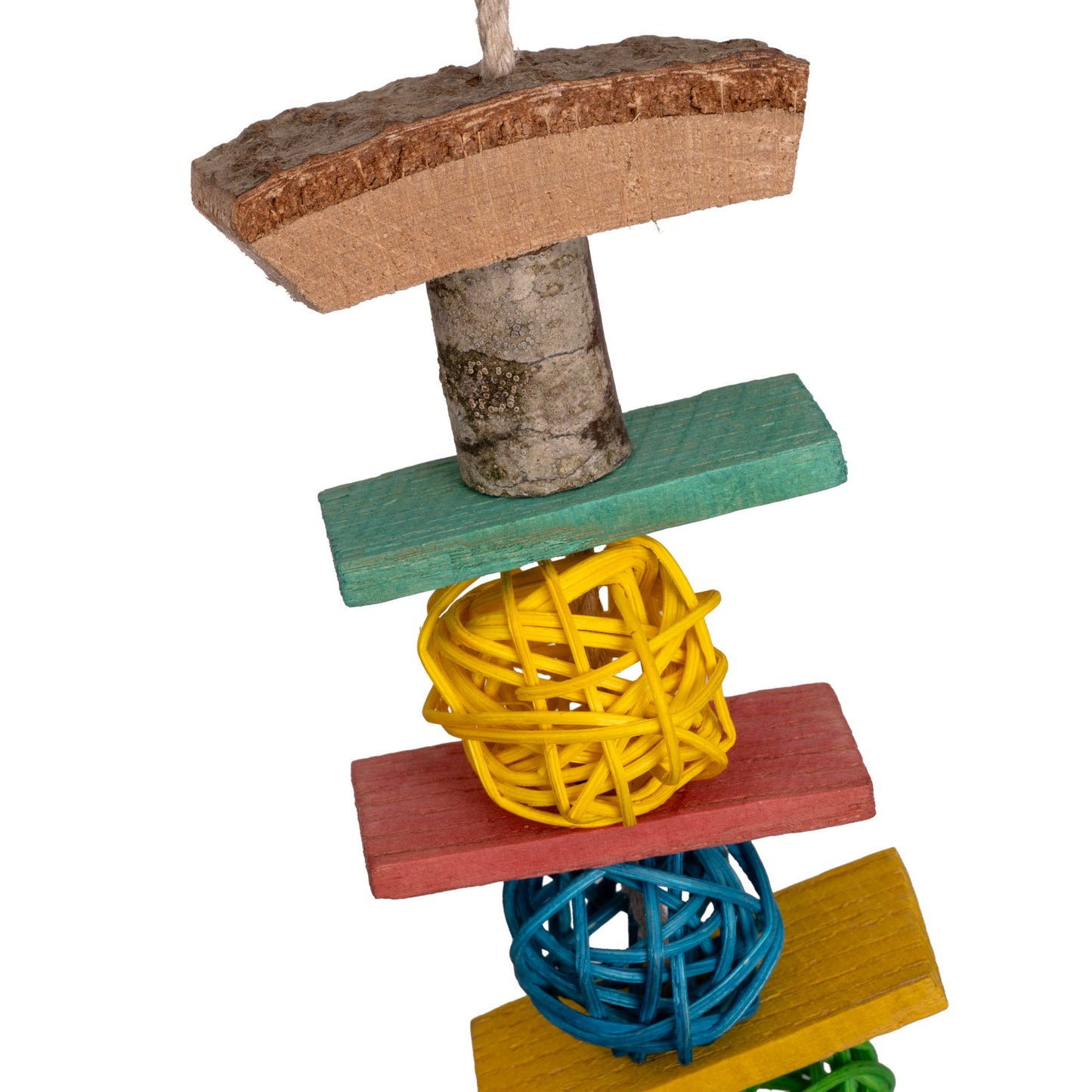 Mini-Kugel-Strick – Wellensittichspielzeug