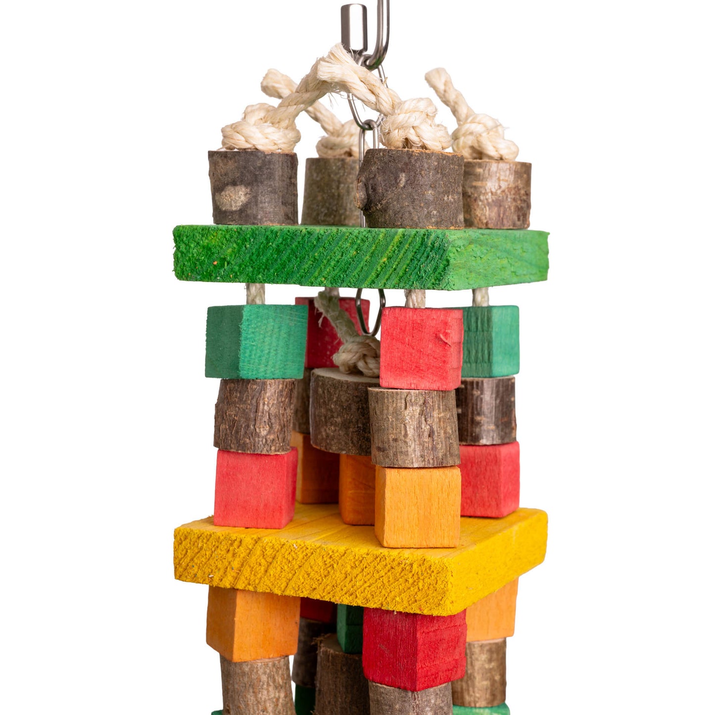Schredder-Turm – Papageienspielzeug *NEU*
