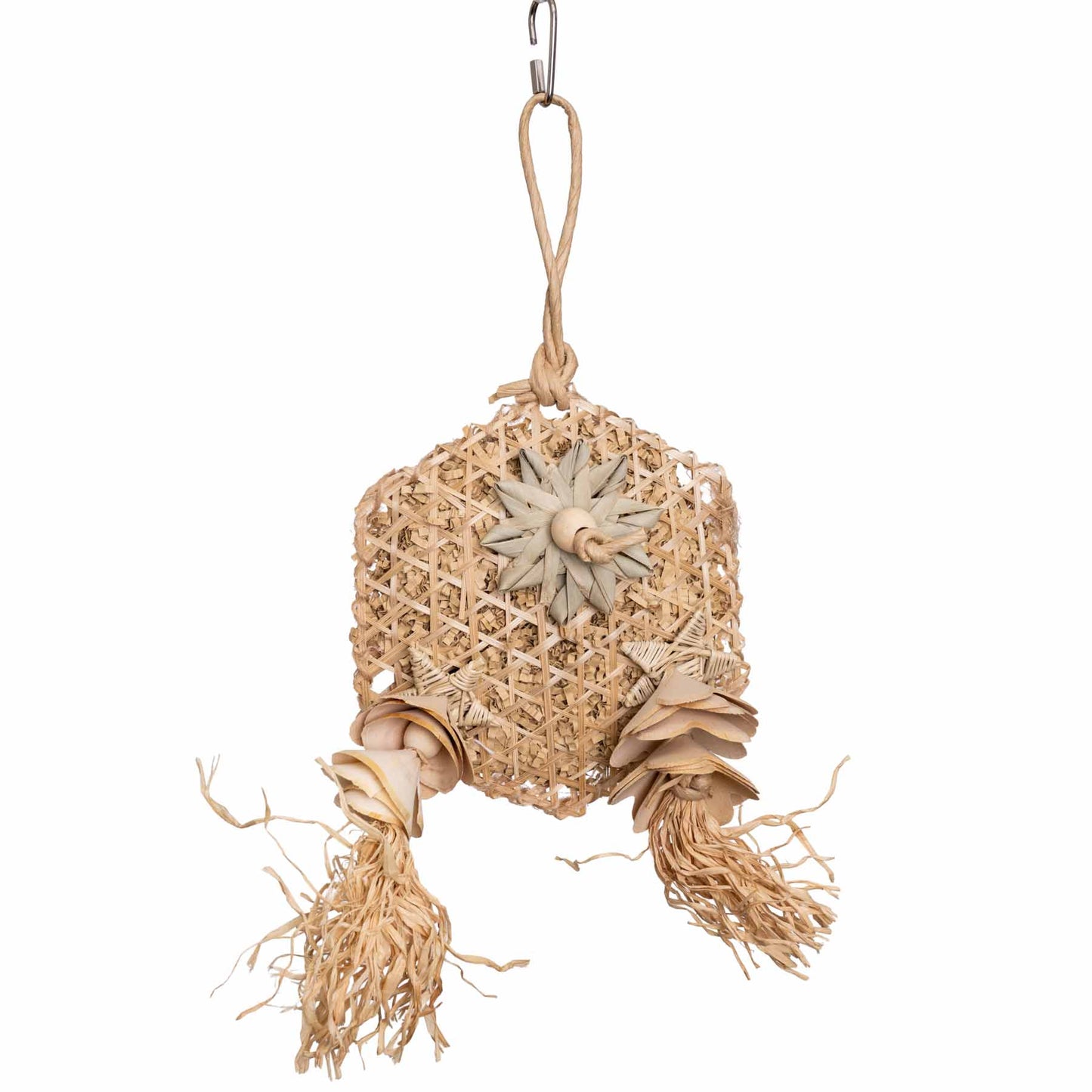 Nature Funny Flower – Natürliches Sittichspielzeug und Papageienspielzeug mit Foraging