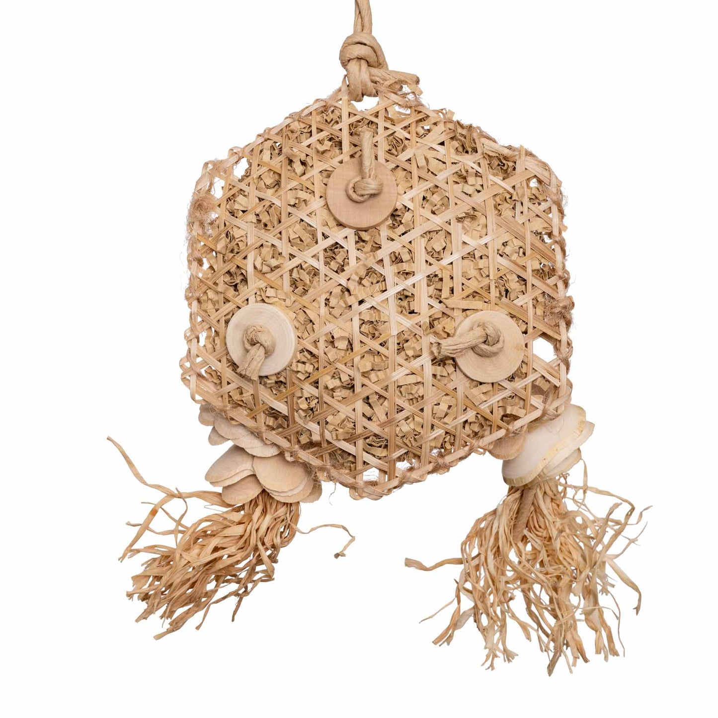 Nature Funny Flower – Natürliches Sittichspielzeug und Papageienspielzeug mit Foraging