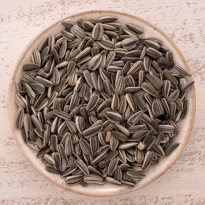 Sonnenblumenkerne (gestreift) – Vogelfutter