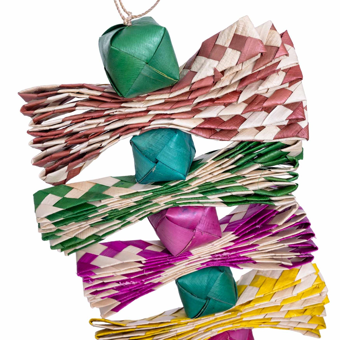 Palmleaf Tower – Sittich- & Papageienspielzeug *NEU*