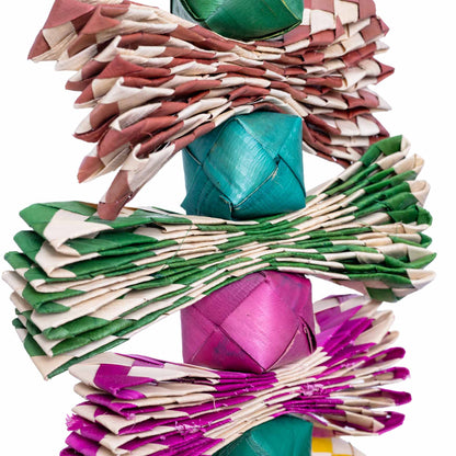 Palmleaf Tower – Sittich- & Papageienspielzeug *NEU*